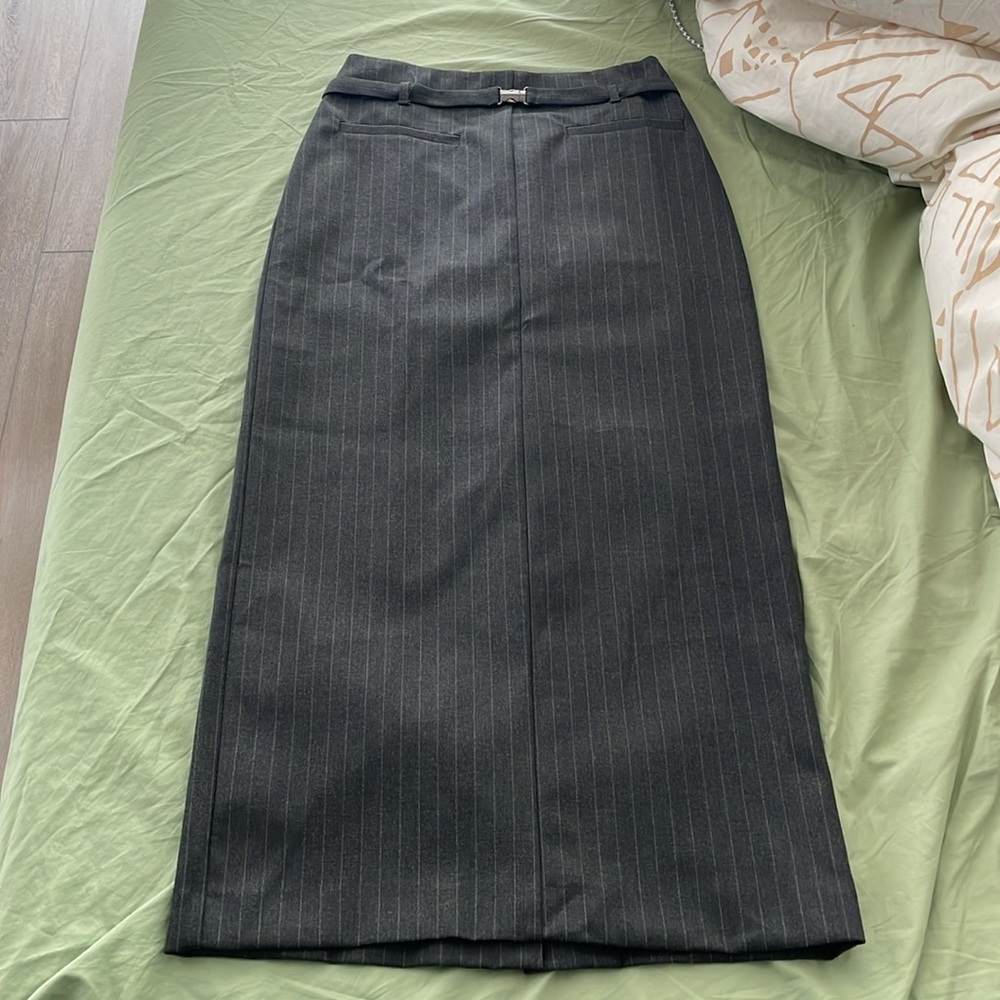 NWT Moon River Pinstripe Suit Skirt Size Small - Picture 7 of 11